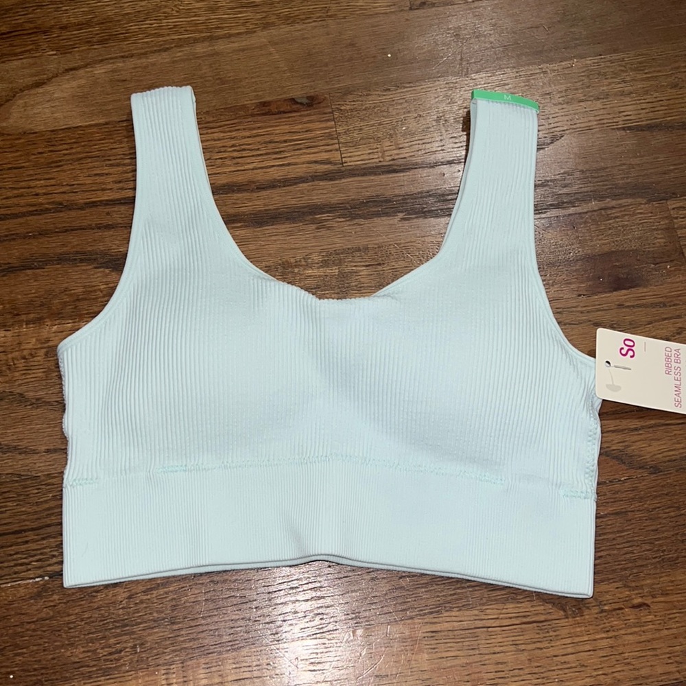 🆕 NWT Women’s Ribbed Seamless Bra